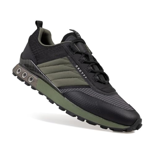 Cruyff Zapatillas Hombre Fearia Equalizer CC253140-559 Olive/Black. (Sistema Tallas Calzado EU, Adulto, Números, Mediano, 44)