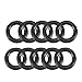 Price comparison product image uxcell Nitrile Rubber O-Rings 15mm OD 9mm ID 3mm Width, Metric Sealing Gasket, Pack of 10