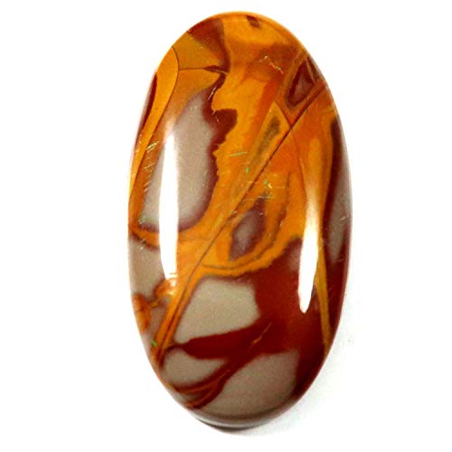 Cabochon Noreena Jaspe de 26,25 carats, une pierre fine d'exception pour haute joaillerie