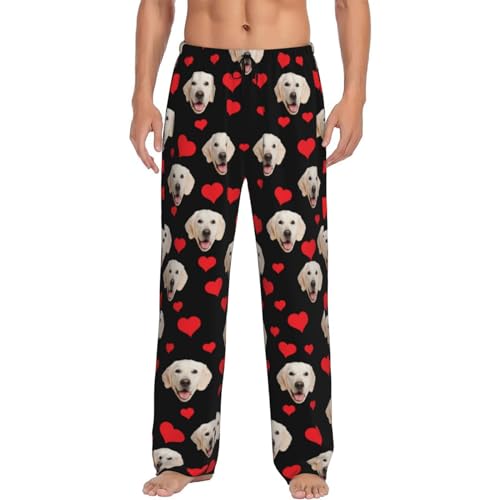 Custom Men's Pajama Pants - Personalized Face Pj Bottoms for Funny Gifts2