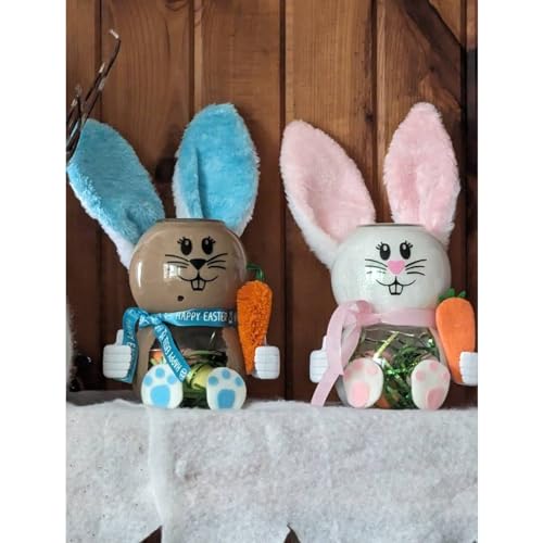 Set de 18 Vinilos Decorativos de Caras de Conejo miniatura 5