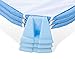 Foundations Podz CozyFit Cot Sheets, Soft and Lightweight with Elastic Band, Durable & Wrinkle Free, Fits All Toddler Size Cots (12-Pack, Plaid)