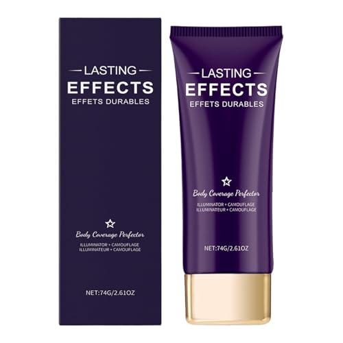 All Over Clexion Perfector, crema de cobertura corporal, Fundación de tez, maquillaje de encubrimiento, textura, efecto de tonelada de piel, 74 g, hogar y ropa para exteriores