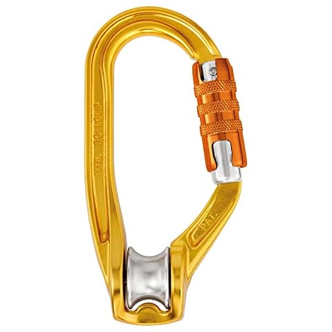 Petzl P74 TL Pulley Carabiner with Side Gate Cover