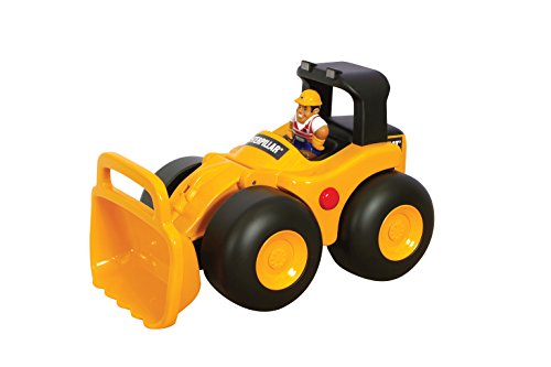 Toy State Caterpillar Construction Big Movin' Rumbler Wheel Loader With Figure