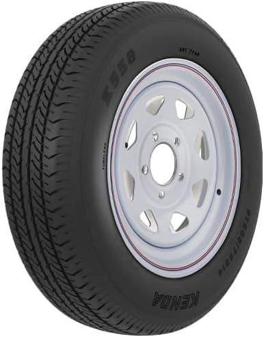 Kenda Americana Tire and Wheel - 35088 - ST205/75R15 C/5H SPK WH W/STR, (Each)