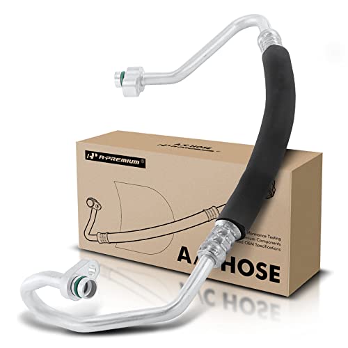 A-Premium A/C Discharge Line Hose Assembly Compatible with Nissan Sentra, 2013-2019, 1.8L, Compressor to Condenser