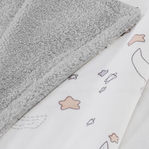 Image of CREVENT Minky Cute Toddler Blanket for Girls Boys - Soft Plush Kids Throw Blanket as Gift for Age 3+ - 40x60 Inches (Good Night)