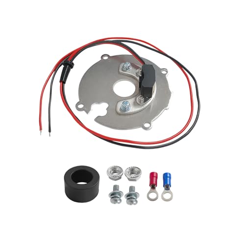 Image of 1146A Electronic Ignition Conversion Kit, Ignitor Ignition Kit 4Cyl Distributor Compatible with Mercruiser 140 120 OMC Waukesha Clark