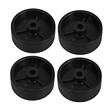 FONDOTIN 4 Piezas Ruedas para Calefactor de Gas Ruedas Móviles de Plástico PP para Calentador de Patio Accesorios de Repuesto para Calentadores de Gas