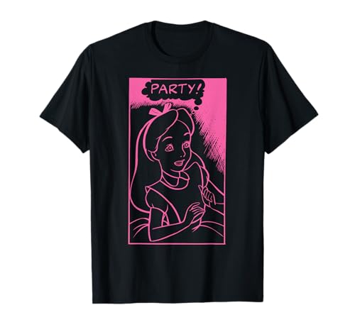T-shirt Alice in Wonderland idéal pour un anniversaire à thème Disney