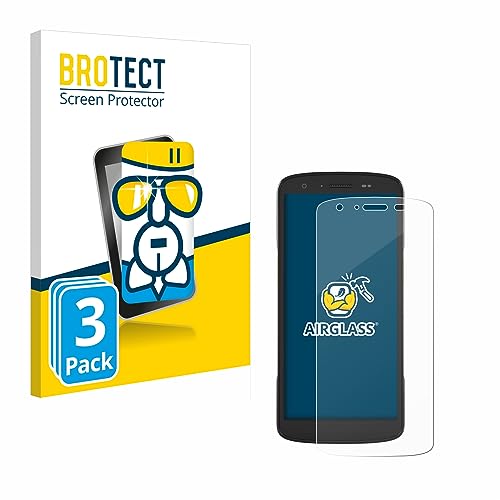 Brotect Pellicola In Vetro Ibrido Per Huawei Y6s 2019, Durezza 9H, Antigraffio, Trasparente, Made In Germany