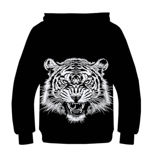 Sweat à capuche tigre imprimé 3D : fini les motifs qui s'effacent - 2