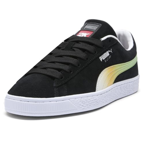 PUMA Mens Suede X 2K Lace Up Sneakers Shoes Casual - Black2