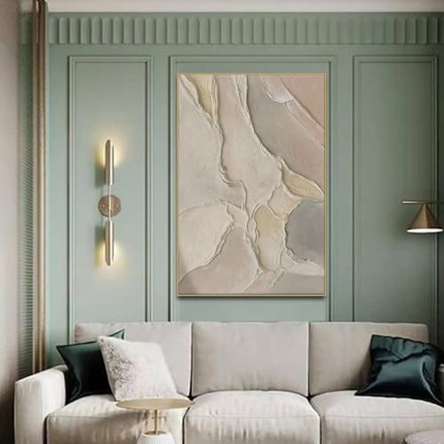 Peinture murale texturée 3D pour réchauffer un mur blanc - 3