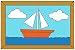 Sailboat Painting Over The Couch Cartoon TV Show Poster 18x12