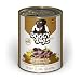 DOGGY Dog Paté Mix 2, 6 x 800 g, Nassfutter für Hunde im Probierpaket, getreidefreies Hundefutter mit Lachsöl und Grünlippmuschel, Alleinfuttermittel mit hohem Fleischanteil, Made in Germany