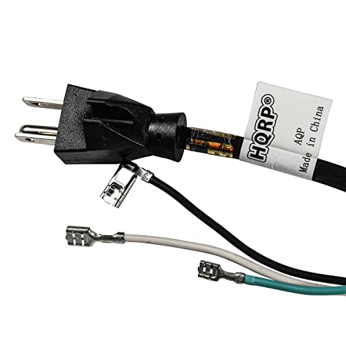 Hqrp Ac Power Cord For Hoover Steamvac Carpet Cleaner F6030900 F6032900 F6039900 F6040900 F6055900 F6056900 F6027900 F6027980 F6028900 Washer Vacuum + Hqrp Coaster #TOP3