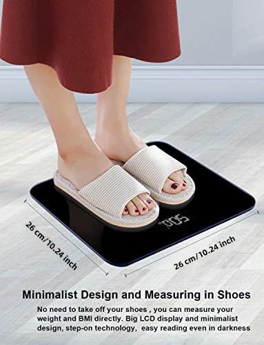 image for Healthkeep Digital Bathroom Scales for Body Weight, Weight Scale with 