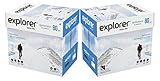 EXPLORER - Weißes Mehrzweckpapier für Drucker - A4 80 g - 10 Packungen - 5609927054063, 5000 Blatt