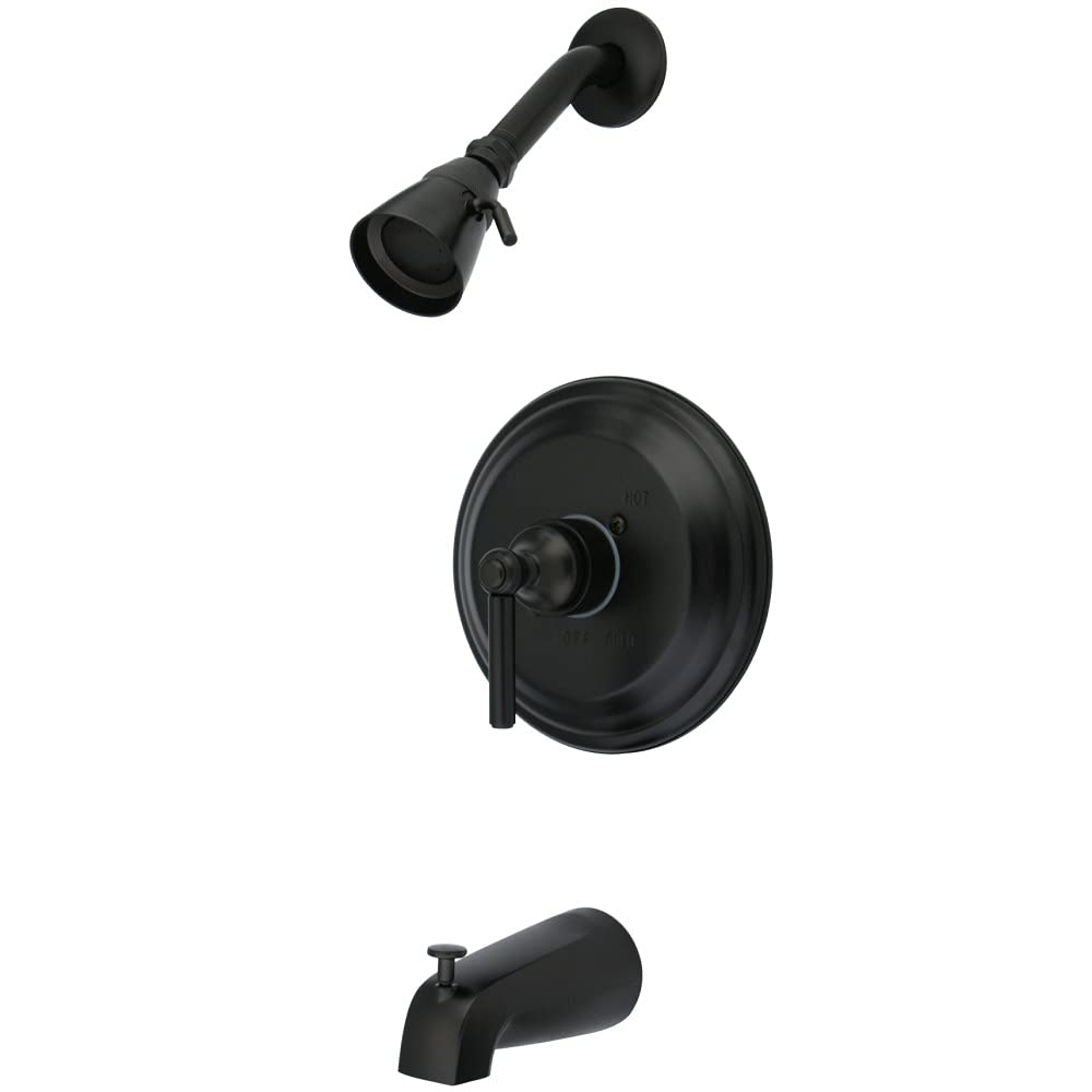Robinet de douche Kingston Elinvar bronze huilé pour une salle de bain chaleureuse