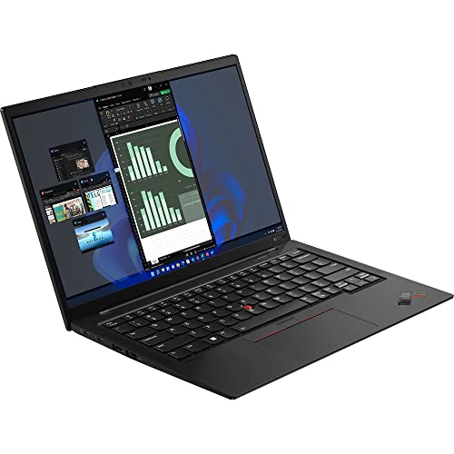 Image of Lenovo ThinkPad X1 Carbon Gen 11 14 inch WUXGA IPS Laptop 2023 | Intel i7-1365U 10-Core | Iris Xe Graphics | Backlit Keyboard | Fingerprint | Thunderbolt 4 | WiFi 6E | 32GB LPDDR5 512GB SSD | Win11 Pro
