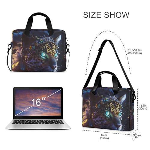 Maletín portátil ALAZA Leopard para laptop 13-15.6 pulg miniatura 4
