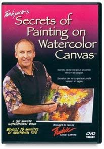 Fredrix Tom Lynch's 'Secrets of Painting Watercolor on Canvas' DVD