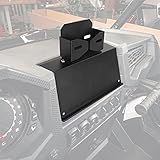 kemimoto RZR Aluminum Tablet Mounting Base Dash Plate Compatible with Polaris RZR 900 1000 S Trail...