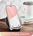 i-Blason Cosmo Series Slim Full-Body Stylish Protective Case for Samsung Galaxy A50/A50S, Marble Pink