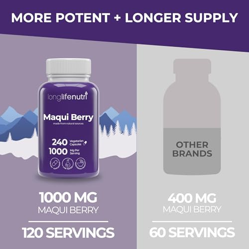 LongLifeNutri Maqui Berry Capsules