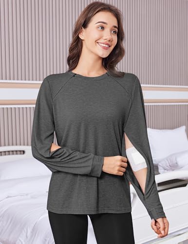 Sweatshirt post-chirurgie de qualité supérieure pour traitement par chimiothérapie - 3