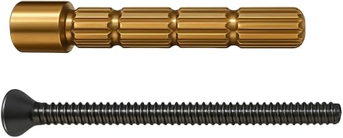 ALITZ Kit de extensión de vástago de latón para vástagos rotativosde compresión de montaje en pared, se adapta a Pfister 910-3740, 910-374 y