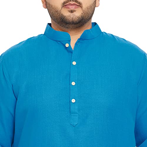 Image of Bigbanana Plus Size Men Regular Fit Kurta