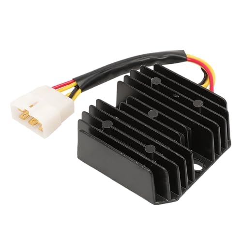 GNXFixt - GNXfixt Régulateur De Tension Redresseur pour Linhai 260Cc 300Cc ATV Scooter Dirt Bike Go Kart Tension DC Régulateur Rectifieur (1 bouchons & connexion 5 fils)