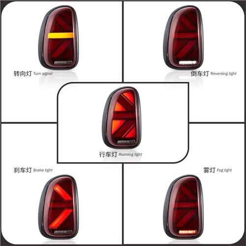 Feu stop arrière LED pour BMW Mini Cooper Countryman R60 2010-2016 - 2
