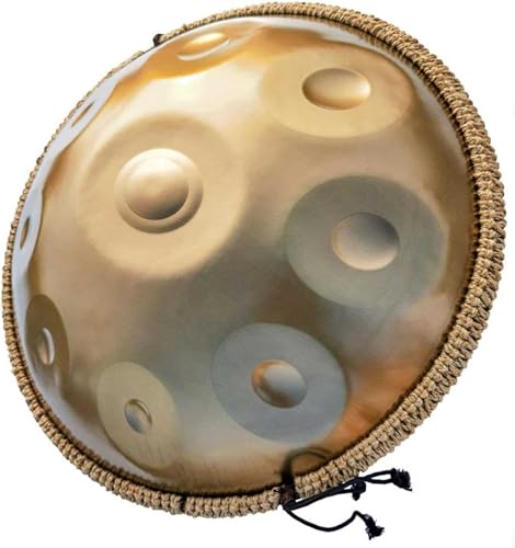 Handpan Drum en Re menor 9 Notas 22 Pulgadas Acero