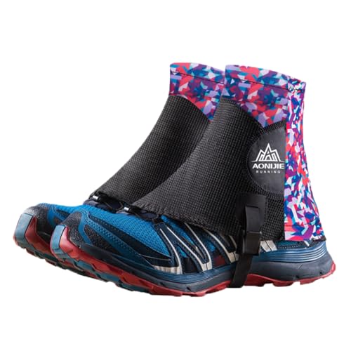 TRIWONDER Reflektierende Gamaschen, Trail Low Gaiters, Running Gamaschen mit UV-Schutz für Damen und Herren