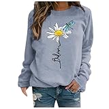 Women's Long-Sleeved Shirt Black and White Basic Long Sleeve Summer Women's T-Shirt Women's Long Sleeve Shirt Women's Blouse Shirt Pullover with Pockets