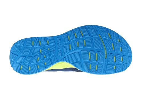 inov-8 Men's RoadFly Sneaker, Navy/Blue/Lime, 82