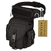 Huntvp® Tactical Leg Bag Military Leg Bag Molle Waist Bag Sports Tactical Leg Bag Army Leg Pockets Waterproof Belt Bag Tool Bag for Leg Men Women Motorcycle Hiking Outdoor