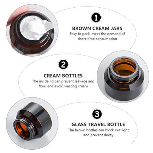STOBAZA 15 Pcs Produtos Garrafa Vela Sombra Jarra Com Cosméticos Diy Cobertura de Recipiente Sortido