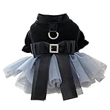 犬服 ハロウィン コスチューム 犬 服 秋冬 暖かい 防寒 柔らかい 袖あり ポリエステル カバーオール あったかい 冷房対策 パピー服 愛犬 子犬 (XL,ブラック)