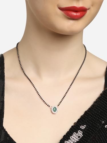 Austrian Diamonds & Beads Mangalsutra-ZPFK16909