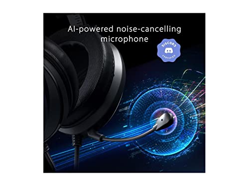 ASUS Gaming Headset ROG Theta 7.1 | Ai Noise Cancelling Headphones with Mic | ROG Home-Theatre-Grade 7.1 DAC, and Aura Syn RGB Lighting