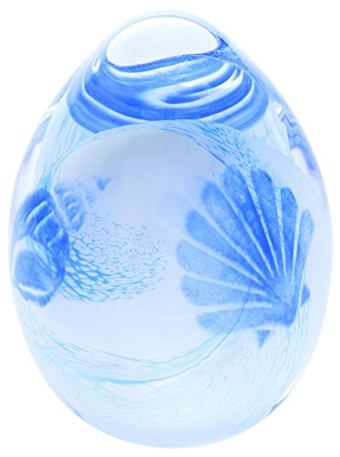 Caithness Glass Beachcomber-Dome Blue, Multi-Colour, 7.5x7.5x9.5 cm