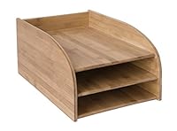 Algopix Similar Product 9 - Osco Bamboo Three Tier Letter Tray