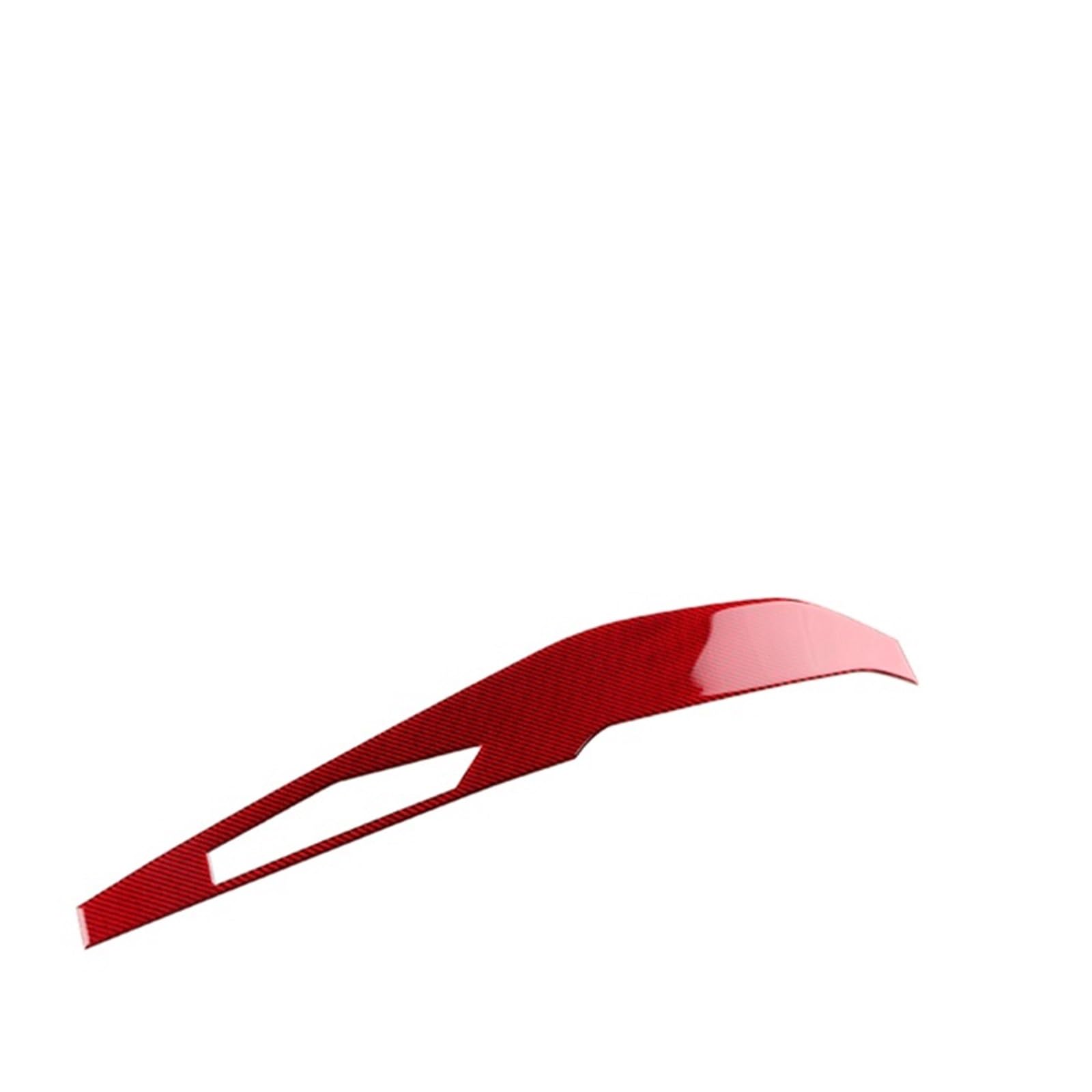 Car Trim Interior for Mustang GT for Dark for Horse for EcoBoost 2024 2025 Instrument Panel Interior Trim Accessories Interior Mouldings(RHD Red Carbon)