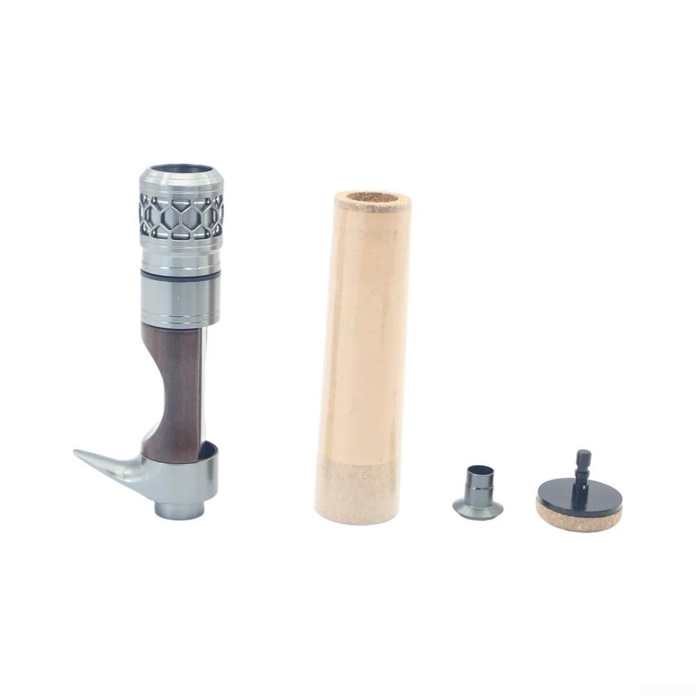Kit porta mulinello in alluminio con anima in legno cavo, diametro interno