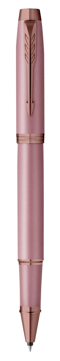 PARKER IM Tintenroller „The Finishing Touch Collection“ mit persönlicher Gravur – personalisiertes Schreibgerät als stilvolles Geschenk (Mauve)